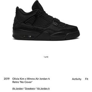 Olivia Kim x Wmns Air Jordan 4 Retro 'No Cover'